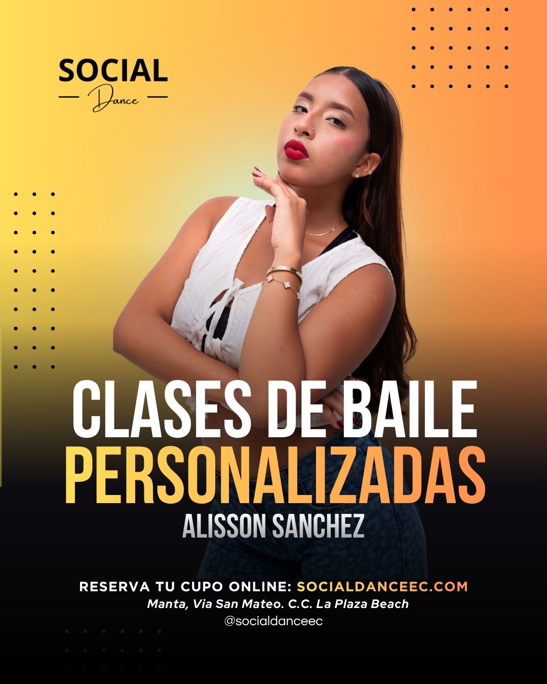 CLASES PRIVADAS & PERSONALIZADAS CON ALISSON SANCHEZ