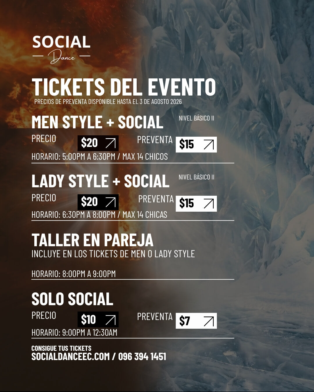 ICE & FIRE - TALLERES Y SOCIAL - JUAN SOLANO & CAROLINA CAMPOZANO